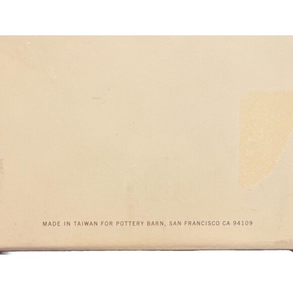 Pottery Barn Jordan Cork Coasters Set of 4 Tan Red Brown Fall Table Decor New - Picture 8 of 8